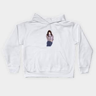 Power to the girls Kids Hoodie